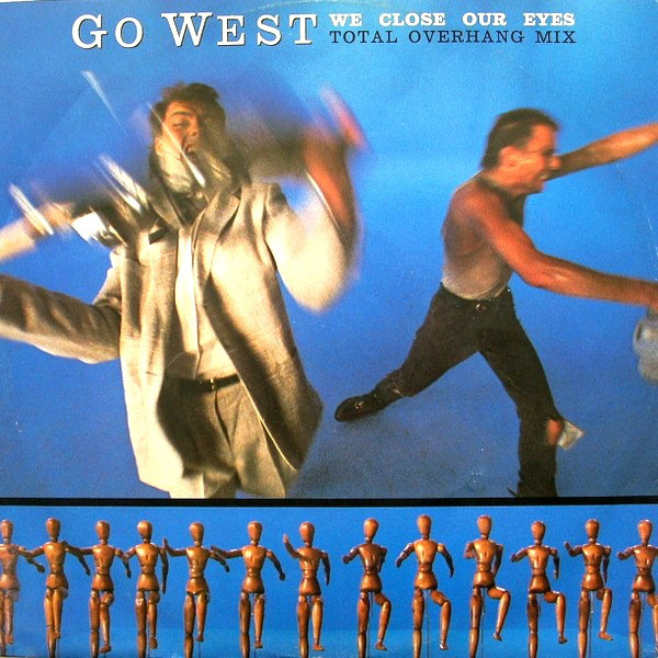 Go West - We Close Our Eyes (Total Overhang Mix) - Used Vinyl Record image 1