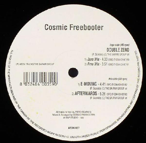 Cosmic Freebooter - Double Zero - Used Vinyl Record 12" image 1