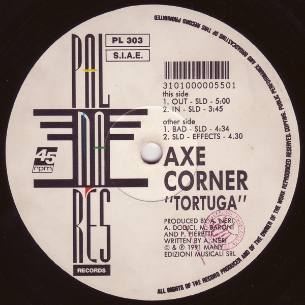 Axe Corner - Tortuga - Used Vinyl Record 12" image 1