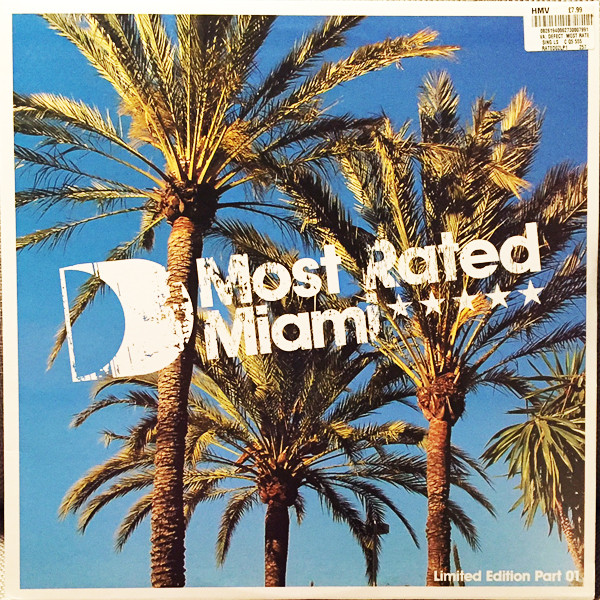 Various - Most Rated Miami (Part 1) - Used Vinyl Record 12" image 1