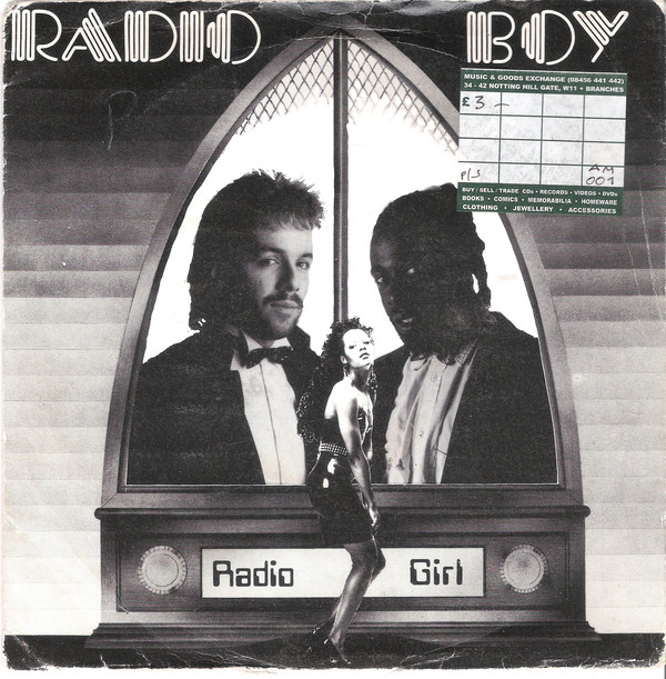 Radio Boy - Radio Girl - Used Vinyl Record 7" image 1