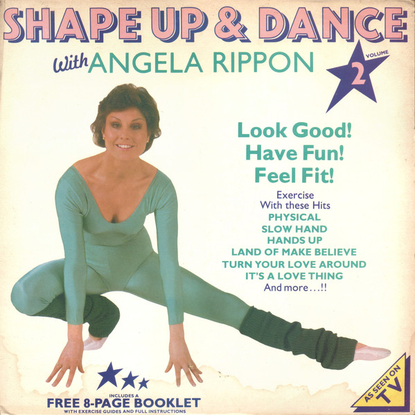 Angela Rippon - Shape Up & Dance Volume 2 - Used Vinyl Record image 1