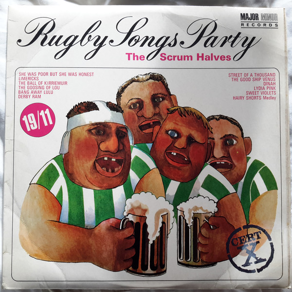 Scrum Halves - Rugby Songs Party - Used Vinyl Record image 1