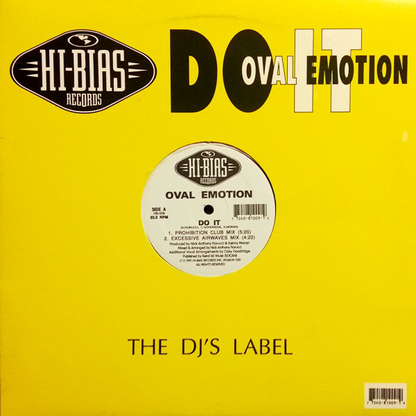 Oval Emotion - Do It - Used Vinyl Record 12" image 1