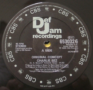 Original Concept - Charlie Sez - Used Vinyl Record 12" image 1