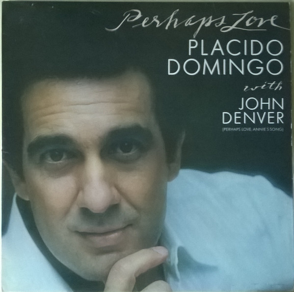 Placido Domingo - Perhaps Love - Used Vinyl Record image 1