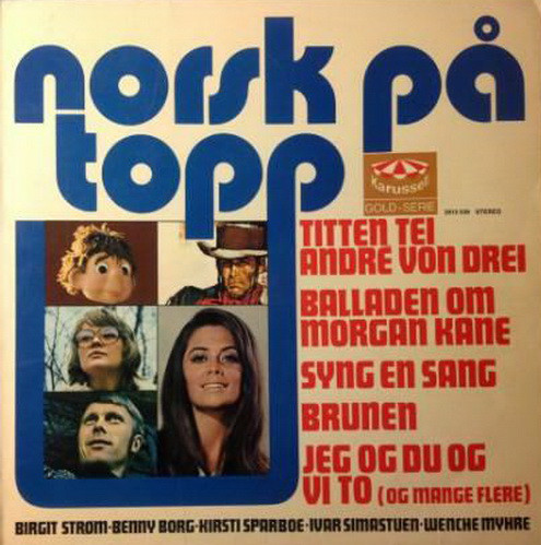Various - Norsk På Topp - Used Vinyl Record image 1