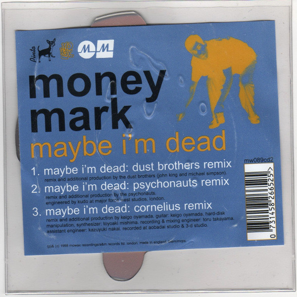 Money Mark - Maybe I'm Dead - Used CD image 1