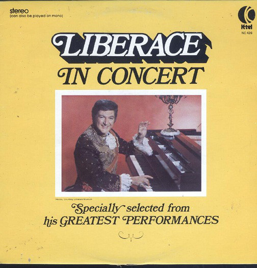 Liberace - In Concert - Used Vinyl Record image 1