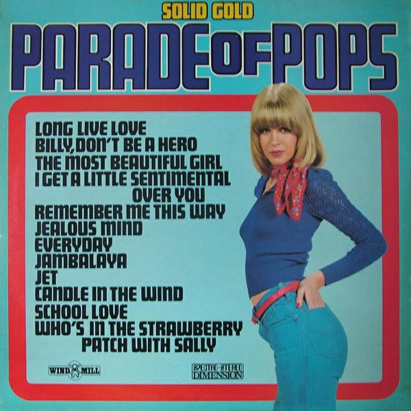 Unknown Artist - Solid Gold Parade Of Pops - Used Vinyl Record image 1