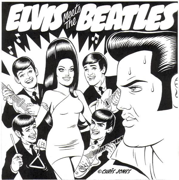 Elvis Meets The Beatles