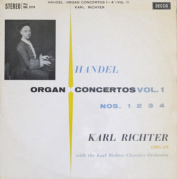 Organ Concertos Vol. 1 Nos. 1 2 3 4