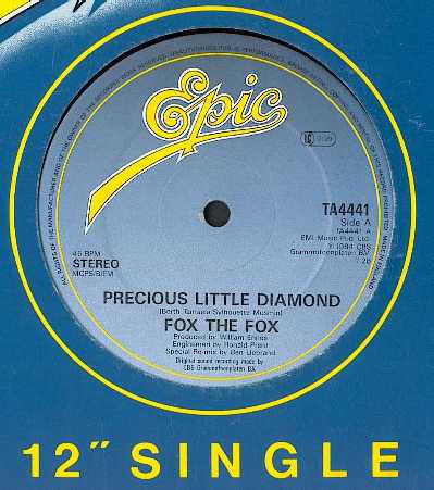Fox The Fox - Precious Little Diamond / Man On The Run - Used Vinyl R image 1