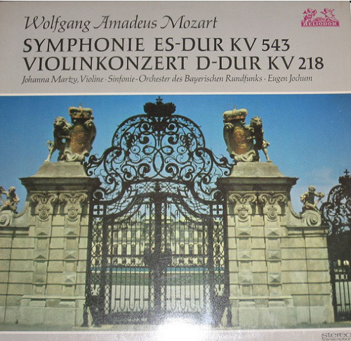 Symphonie Es-dur KV 543 / Violinkonzert D-dur KV 218