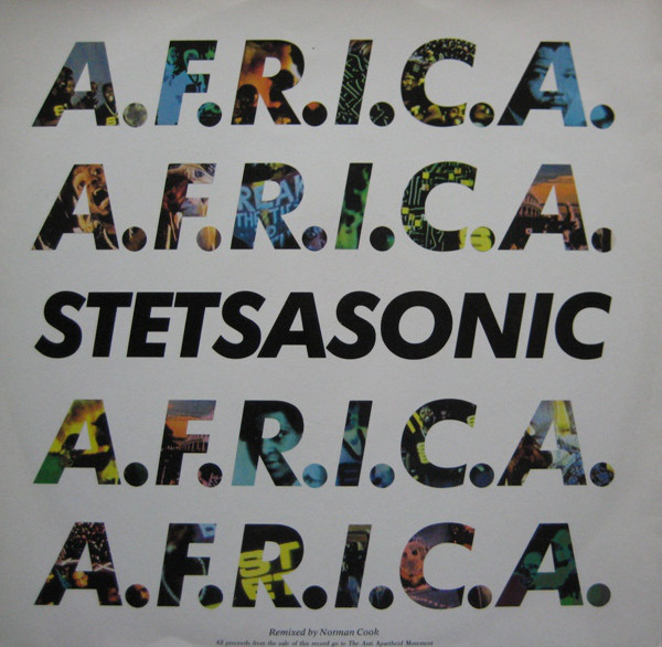 Stetsasonic - A.F.R.I.C.A. - Used Vinyl Record 12" image 1