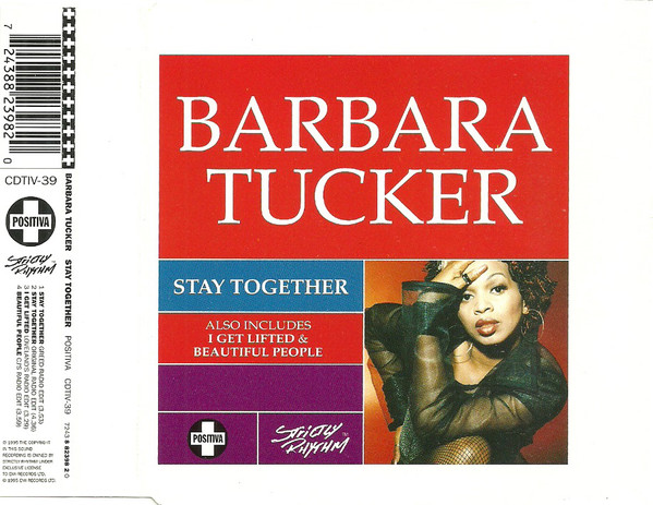Barbara Tucker - Stay Together - Used CD image 1
