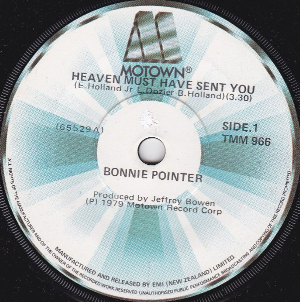 Bonnie Pointer - Heaven Must Have Sent You - Used Vinyl Record 12" image 1