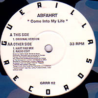 Abfahrt - Come Into My Life - Used Vinyl Record 12" image 1