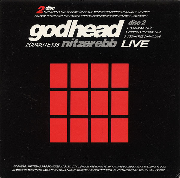 Nitzer Ebb - Godhead Live - Used CD image 1