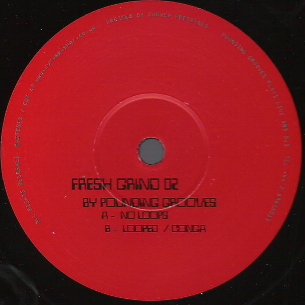 Pounding Grooves - No Loops - Used Vinyl Record 12" image 1