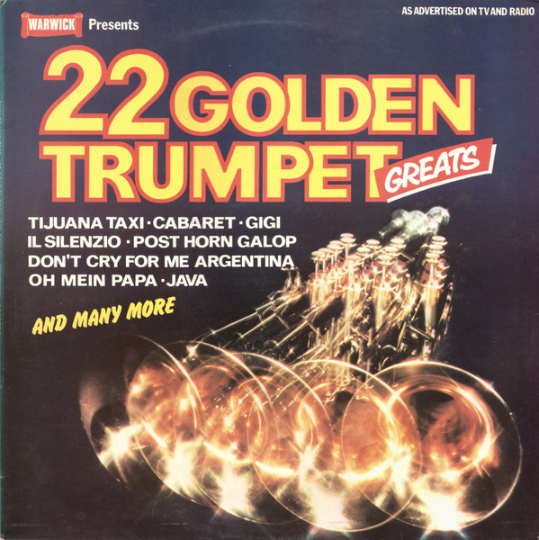 Various - 22 Golden Trumpet Greats - Used Vinyl Record image 1