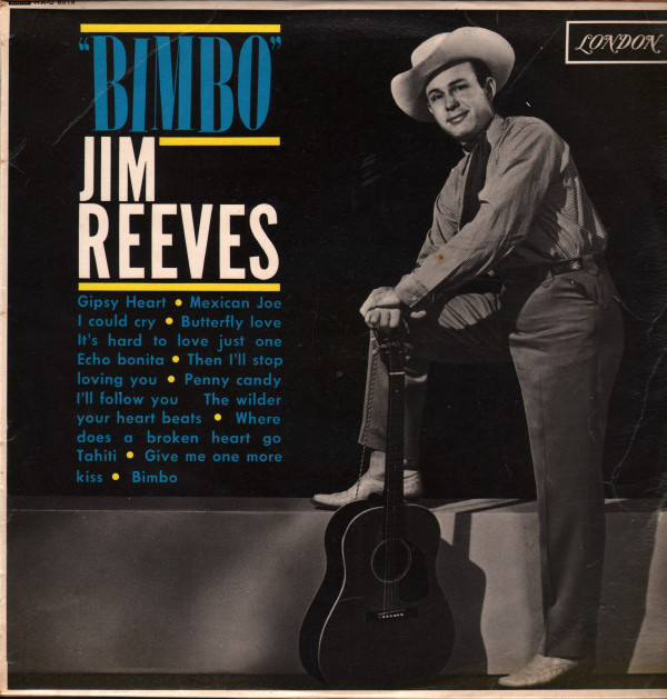 Jim Reeves - Bimbo - Used Vinyl Record image 1