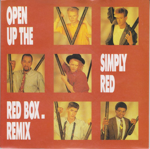 Simply Red - Open Up The Red Box - Used Vinyl Record 7" image 1