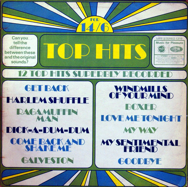 Unknown Artist - Top Hits - Used Vinyl Record image 1