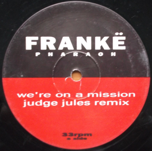 Frankë Pharoah - We're On A Mission (Remixes) - Used Vinyl Record 12" image 1