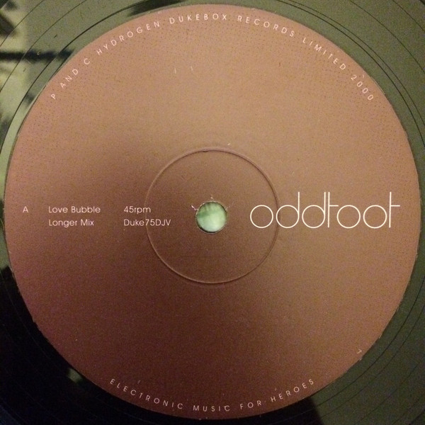 Odd Toot - Love Bubble / Terry's Video - Used Vinyl Record 12" image 1