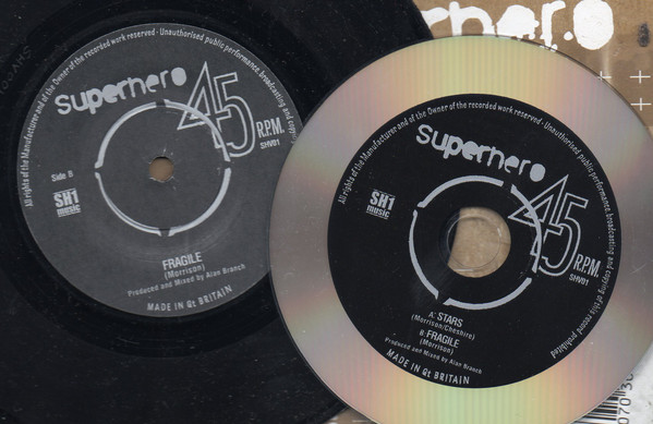Superhero - Stars - Used Vinyl Record 7" image 1