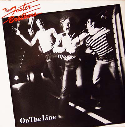 Foster Brothers - On The Line - Used Vinyl Record image 1
