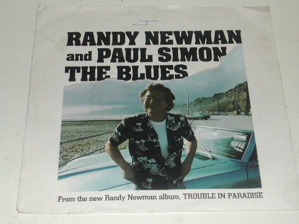 Randy Newman - Blues - Used Vinyl Record 7" image 1