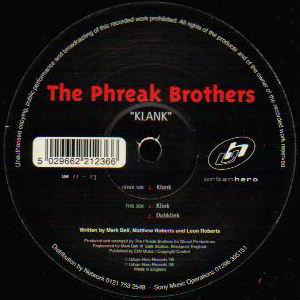 Phreak Brothers - Klank - Used Vinyl Record 12" image 1