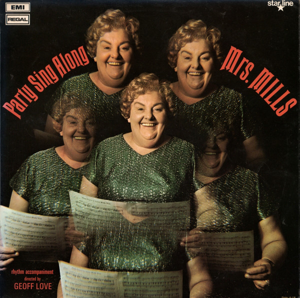 Mrs. Mills - Party Sing Along - Used Vinyl Record image 1