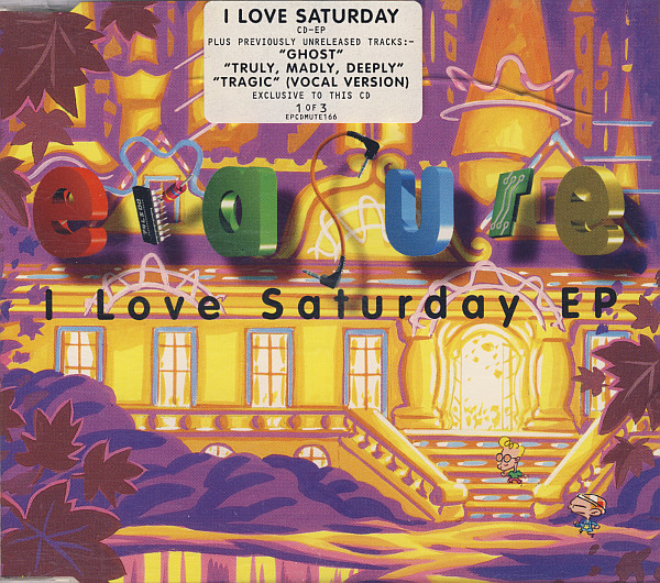 Erasure - I Love Saturday - Used CD image 1