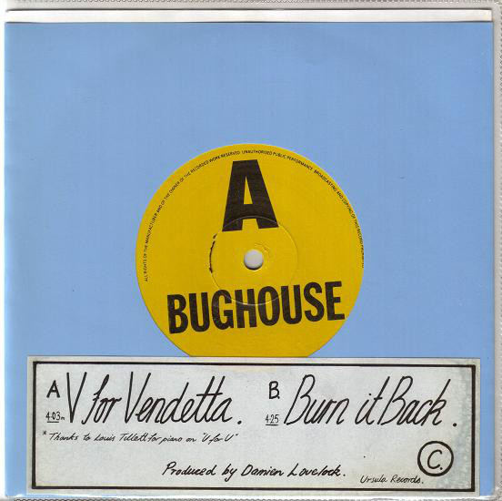 Bughouse - V For Vendetta - Used Vinyl Record 7" image 1