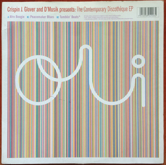 Crispin J. Glover - Contemporary Discotheque EP - Used Vinyl Record 1 image 1