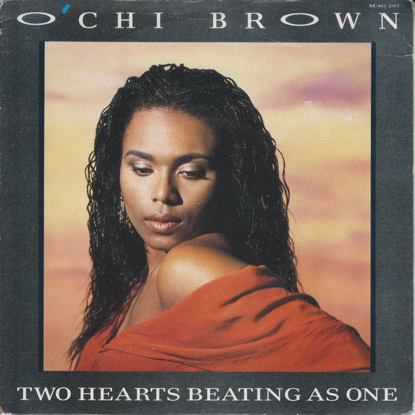 O'chi Brown - Two Hearts Beating As One - Used Vinyl Record 7" image 1