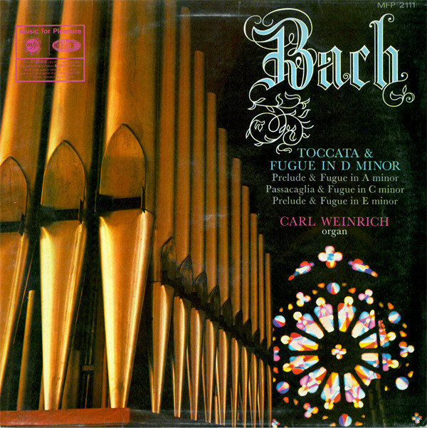 Johann Sebastian Bac - Toccata & Fugue In D Minor - Used Vinyl Record image 1