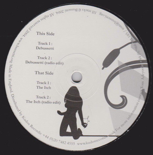 Bussetti - Itch / De - Used Vinyl Record 12" image 1