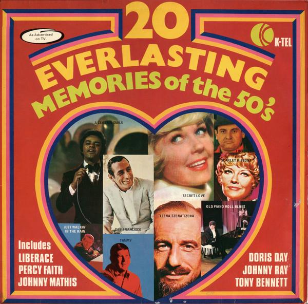 Various - 20 Everlasting Memories Of The 50's - Used Vinyl Record image 1