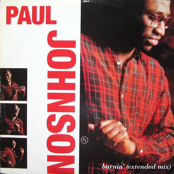 Paul Johnson - Burnin' (Extended Mix) - Used Vinyl Record 12" image 1