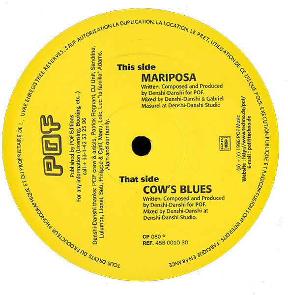 Cow's Blues / Mariposa