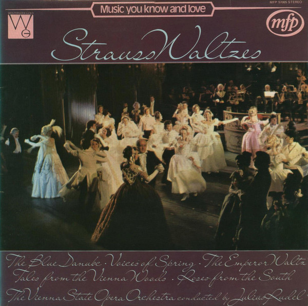 Orchester Der Wiener - Strauss Waltzes - Used Vinyl Record image 1