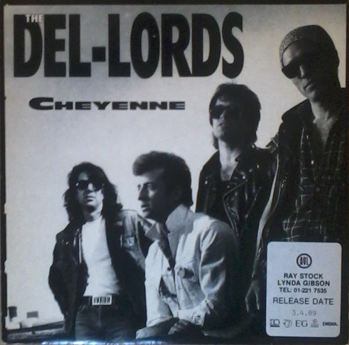 Del Lords - Cheyenne - Used Vinyl Record 7" image 1