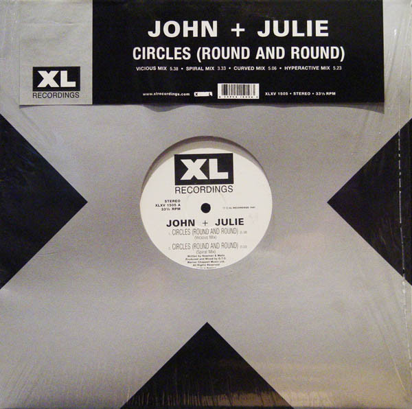 John + Julie - Circles (Round And Round) - Vinyl Record 12" image 1