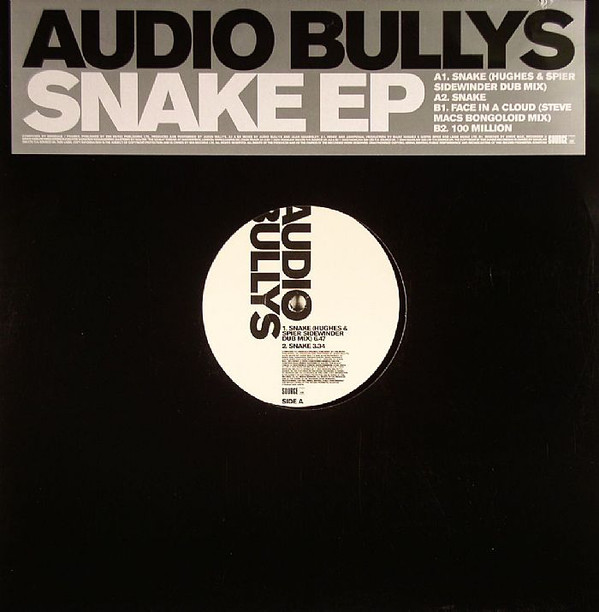 Audio Bullys - Snake EP - Used Vinyl Record 12" image 1