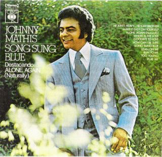 Johnny Mathis - Song Sung Blue - Used Vinyl Record image 1