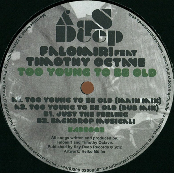 Falomir! - Too Young To Be Old - Vinyl Record 12" image 1